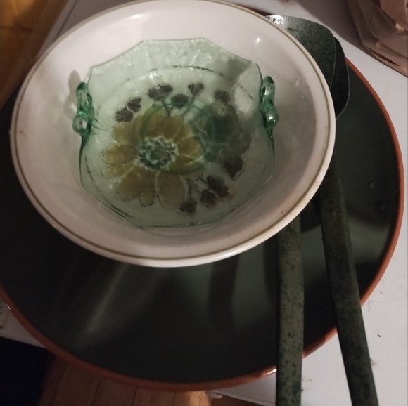 Casa Verde terra Cotta divided platter - Picture 5 of 5